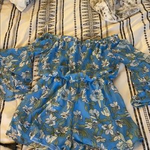 Off the Shoulder Lulu’s Romper